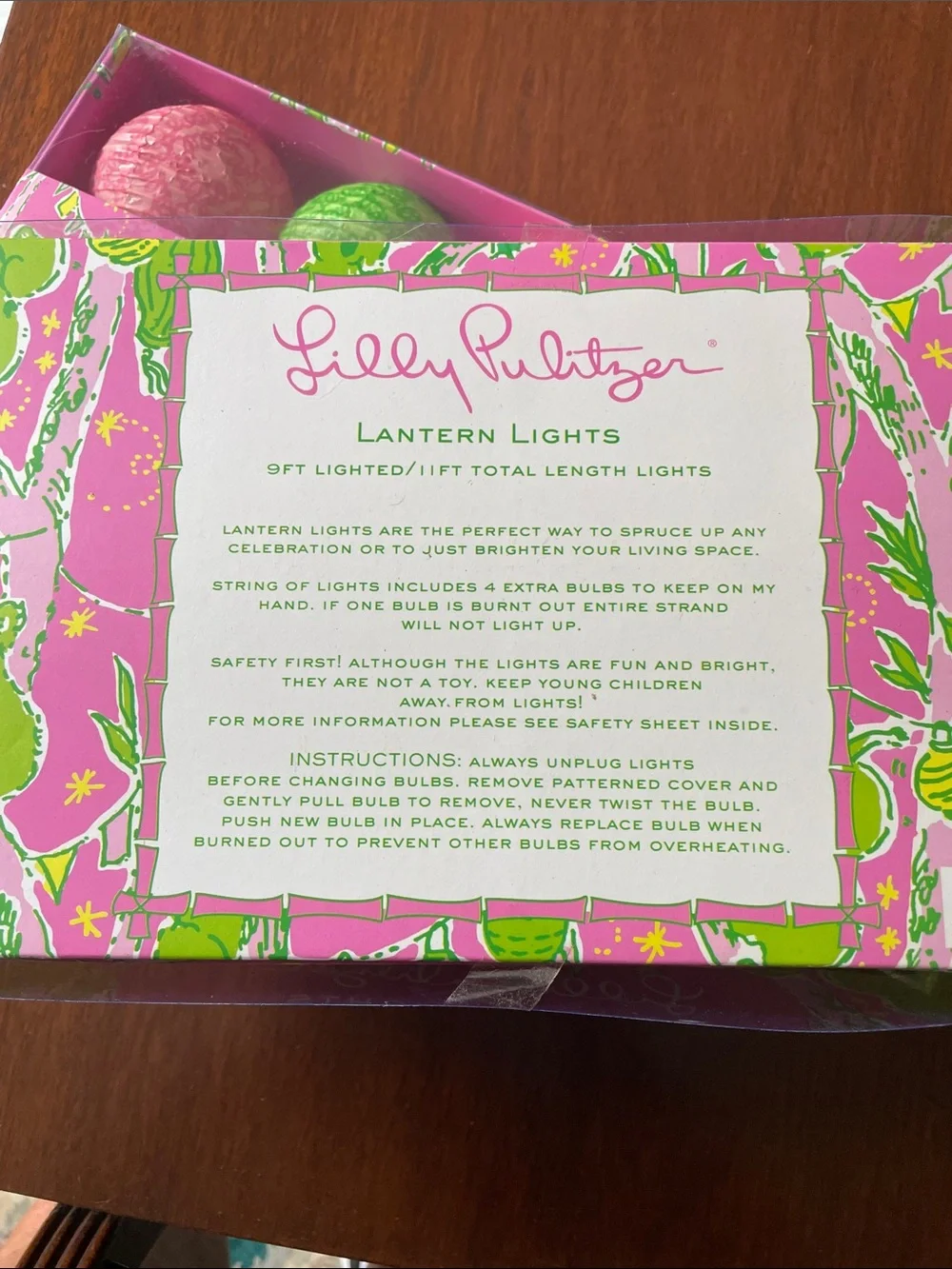 Lilly Pulitzer Lantern Lights